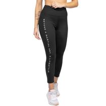 Calça Feminina Cigarreti Fitness Esportiva Treino Academia Luta Cintura Alta Zero Transparencia Original Gorilla