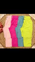 Calça feminina colorida