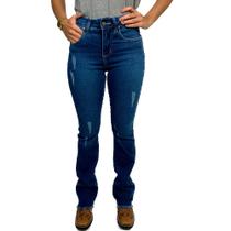 Calca Feminina Country Rasgadinha Cos Alto American Country Calca Feminina Country Rasgadinha Cos Alto American Country