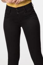 Calça feminina de brim preta tam g