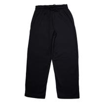 Calça Feminina Desayner Plus Size Moletom Básica Preto