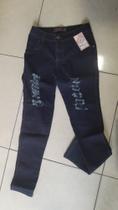 Calça feminina detonada com laicra Calça feminina detonada com laicra
