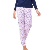 Calça Feminina E-Pijama By Sepie 5098 Suedine - Love Clouds