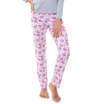 Calça Feminina E-Pijama By Sepie 5102 Poliviscose - Cupcake Cats