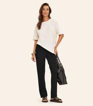 Calça Feminina em Molecotton de Viscose Rovitex Preto