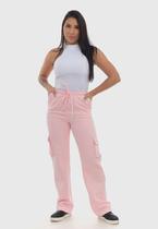 Calça Feminina em Moletom 7926 Quartzo Rosa Calça Feminina em Moletom 7926 Quartzo Rosa