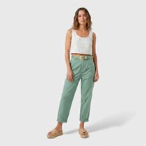 Calça Feminina em Sarja com Cinto