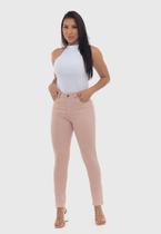 Calça feminina em Sarja com elastano 7897 Nude