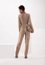 Calça Feminina Em Tecido Crepe Lunender 69397 Calça Feminina Em Tecido Crepe Lunender 69397