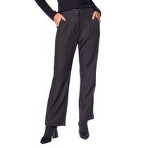 Calça Feminina Facinelli Alfaiataria Reta Preto Calça Feminina Facinelli Alfaiataria Reta Preto