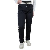 Calça Feminina Facinelli By Mooncity Moletom Preta - 240538 Calça Feminina Facinelli By Mooncity Moletom Preta - 240538