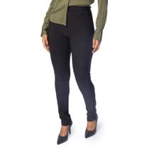 Calça Feminina Facinelli Skinny Cintura Média Liso Preto