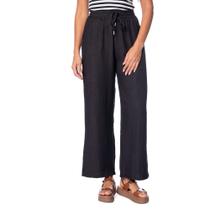 Calça Feminina Facinelli Wide Leg Elástico e Cordão Preto Calça Feminina Facinelli Wide Leg Elástico e Cordão Preto