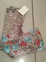 Calça Feminina Flaire tigrado Petit Cherie Calça Feminina Flaire tigrado Petit Cherie