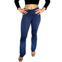 Calça Feminina Flare Bailarina Cós Suplex - Pp Ao Plus Size