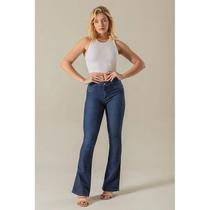 Calça Feminina Flare Básica Bivik Jeans