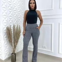 Calça Feminina Flare Jacquard Nova Coleção !!! Calça Feminina Flare Jacquard Nova Coleção !!!
