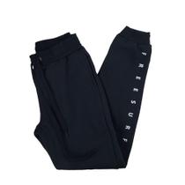 Calça Feminina Freesurf Sun & Moon Moletom Peluciada Preta - 120804052 Calça Feminina Freesurf Sun & Moon Moletom Peluciada Preta - 120804052