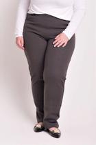 Calça Feminina Fuso Larga Plus Size