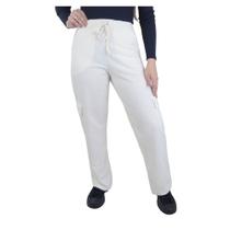 Calça Feminina Giraffe Cargo Wide Leg Off White - 32657