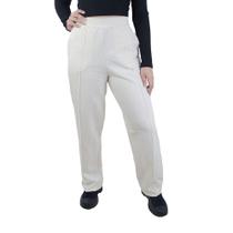Calça Feminina Giraffe Wide Leg Off White - 32586 Calça Feminina Giraffe Wide Leg Off White - 32586