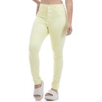 Calça Feminina Hot Pants Botões Colors Sarja Colorida Verão Calça Feminina Hot Pants Botões Colors Sarja Colorida Verão