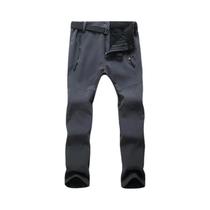 Calça Feminina Impermeável Softshell para Inverno - À Prova de Vento e Quente Calça Feminina Impermeável Softshell para Inverno - À Prova de Vento e Quente