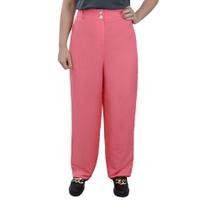 Calça Feminina Infini Social Linho Rosa - 73456