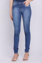 Calça Feminina Jeans Básica Polo Wear Jeans Médio