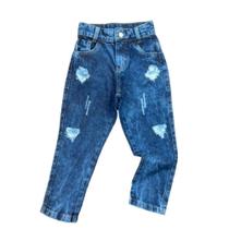 Calça Feminina Jeans Infantil Roupa De Blogueirinha Novidade - Ak Fashion Kids