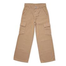 Calça Feminina Jeans MANIA KIDS Cor:BegeTamanho:10 Calça Feminina Jeans MANIA KIDS Cor:BegeTamanho:10