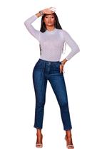 Calça Feminina Jeans Mom - 30370 Calça Feminina Jeans Mom - 30370