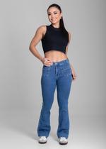 Calça Feminina Jeans Petit Sawary Premium Original Cintura Alta Moda 282045 Calça Feminina Jeans Petit Sawary Premium Original Cintura Alta Moda 282045