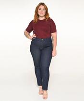 Calça Feminina Jeans Plus Skinny Básica Calça Feminina Jeans Plus Skinny Básica