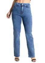 Calça Feminina Jeans Reta Sawary 280379