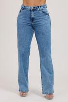 Calça Feminina Jeans Reta - Sol Jeans