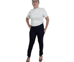 Calça Feminina Jeans Skinny Cintura Alta - Levanta Bumbum e Realça Suas Curvas Calça Feminina Jeans Skinny Cintura Alta - Levanta Bumbum e Realça Suas Curvas