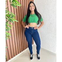 Calça Feminina Jeans Skinny Com Elastano Felicity Jeans Calça Feminina Jeans Skinny Com Elastano Felicity Jeans