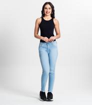 Calça Feminina Jeans Skinny Loom Azul