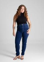 Calça Feminina Jeans Skinny Plus SIze Sawary Premium Original Cintura Alta Moda 280838 Calça Feminina Jeans Skinny Plus SIze Sawary Premium Original Cintura Alta Moda 280838