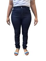 Calça Feminina Jeans Stretch Trabalho Uniforme Básica