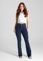 Calça Feminina Jeans Super Lipo Sawary Premium Original Cintura Alta Moda Blogueira 281415