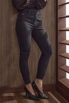 Calça feminina jegging alta riccieri Calça feminina jegging alta riccieri