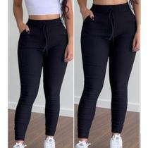 calça feminina jogger bengaline tendecias