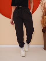 Calça Feminina Jogger Esportiva Bomber com Elastano Calça Feminina Jogger Esportiva Bomber com Elastano