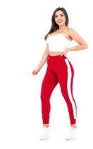 Calça Feminina Jogger Listrada Crepe Slim Fit Hoje