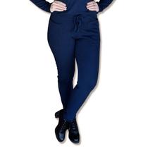 Calça Feminina Jogger Moletinho Elástico Cintura Bolsos 100% algodão Calça Feminina Jogger Moletinho Elástico Cintura Bolsos 100% algodão