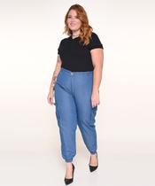 Calça Feminina Jogger Plus Cargo L1/2 Calça Feminina Jogger Plus Cargo L1/2