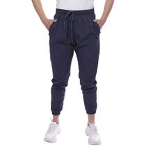 Calça Feminina Jogger Treino Academia Casual Esportiva Tactel Treino 3 Bolsos Lisa