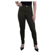 Calça Feminina Kacolaco Jeans Jegging Verde Musgo - K24083 Calça Feminina Kacolaco Jeans Jegging Verde Musgo - K24083